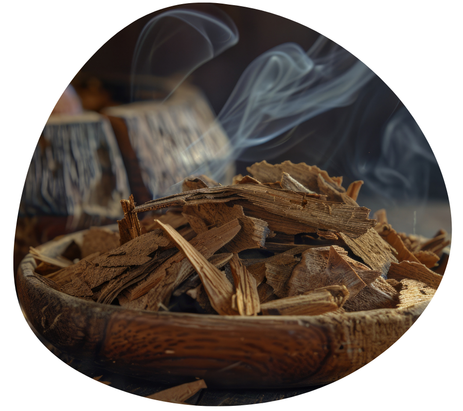 agarwood chips